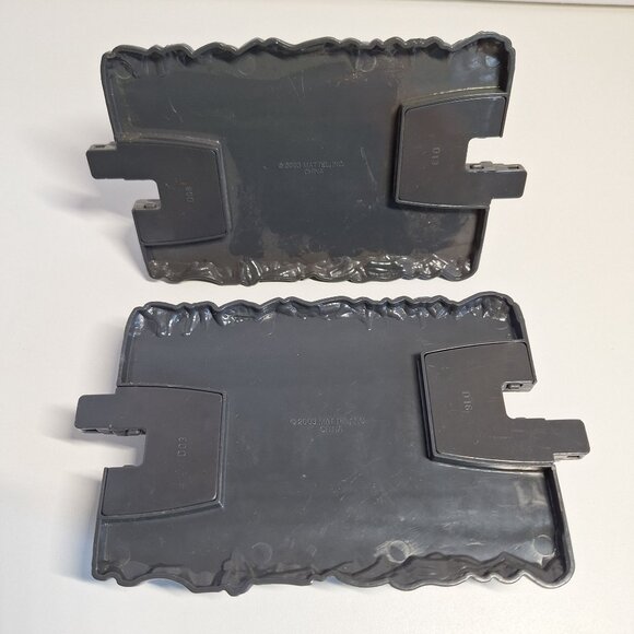 2 GeoTrax Railroad Trestle Gray Train Track Lot Mattel 2003 - Picture 3 of 5